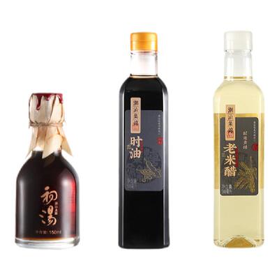 潮汕集锦套餐鱼露海鲜螃蟹酱油