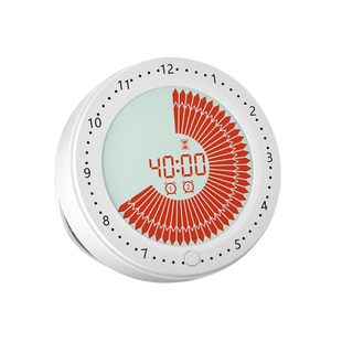 三合一可视化倒计时器闹钟学生专用儿童学习时钟表自律神器定时器