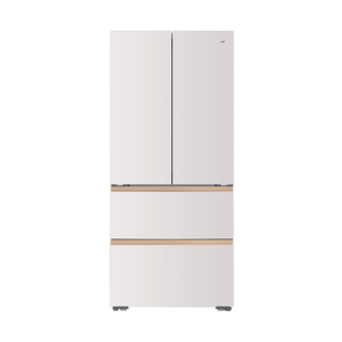 海尔冰箱麦浪系列510L法式多门超薄零嵌一级能效家用大容量电冰箱