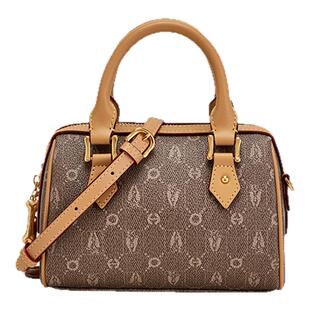 【奥莱专享】暇步士波士顿枕头包女款单肩斜挎包波士顿枕头包老花