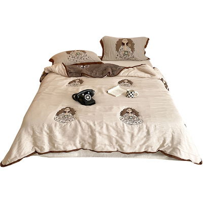 十层纱布泡芙被盖毯春秋冬被