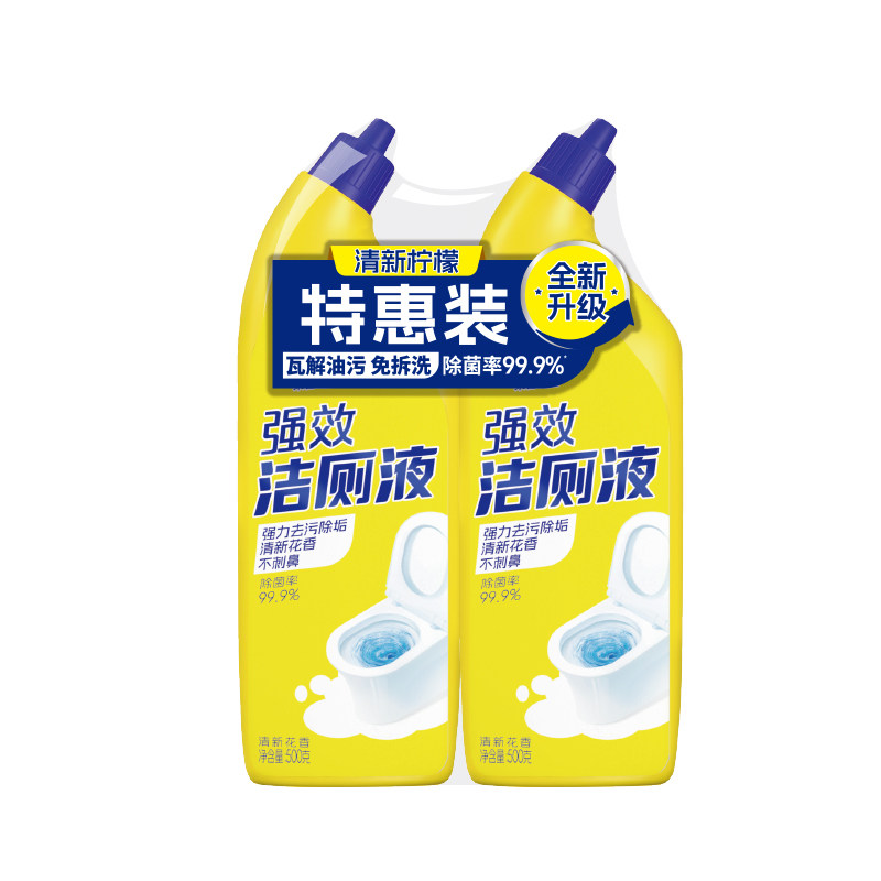 彩虹卫士洁厕灵液强力洗厕所除垢