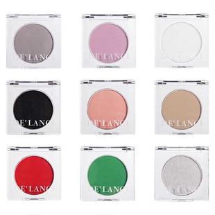 【清仓特惠】DE'LANCI单色眼影盘绿色眼影紫色眼影粉色彩色眼影盘