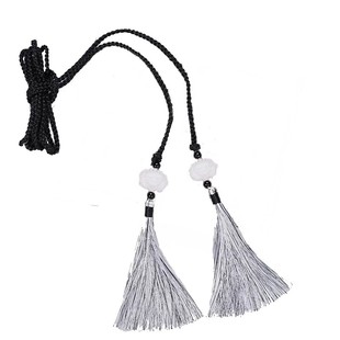 夏小承儿童汉服道袍褡护圆领袍配饰流苏宫绦莲花腰带仿玉佩禁步