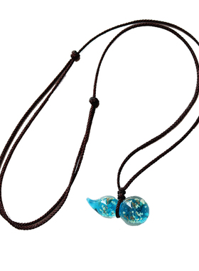 夜光聚福招财转运珠吊闺蜜百项链