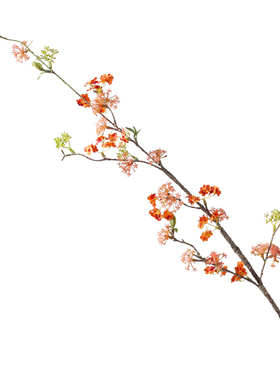 雪柳仿真花客厅装饰假花落地插花