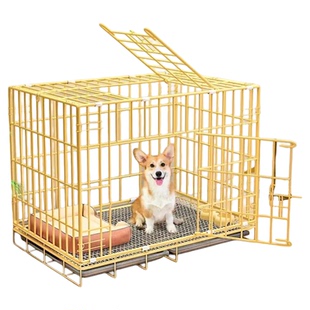 宠物专用狗笼子小型犬室内折叠门围栏泰迪比熊中型犬柯基边牧狗窝