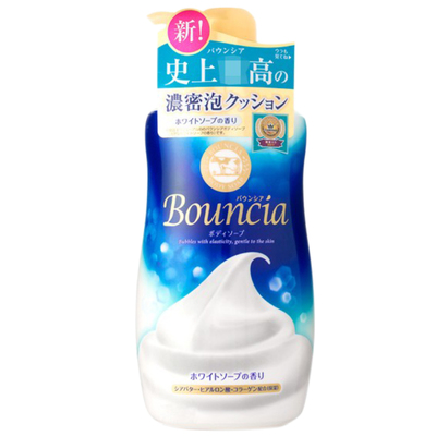 日本COW沐浴露牛乳石碱女牛奶泡沫泡泡沐浴乳留香温和清洁补充装