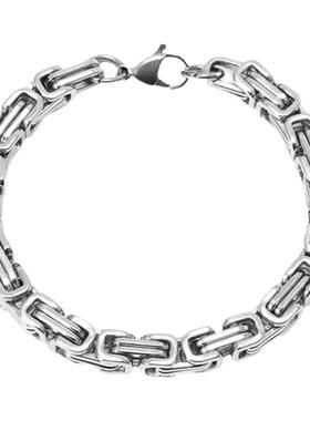 狂飙高启强同款手链银色欧美钛钢