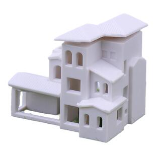 DIY沙盘微型景观建筑 房子 配景模型制作 模型别墅 塑料楼盘1:500