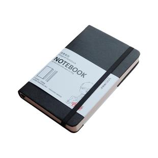 高档A6硬面口袋本网格本皮面笔记本随身方格本便携记事本钢笔不淹