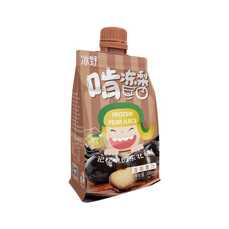 冰野啃冻梨100%冻梨果汁