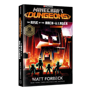我的世界6 地下城 官方小说 Minecraft Dungeons Rise 英文原版儿童动作冒险故事游戏书 进口青少年课外阅读书籍