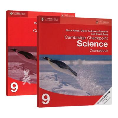 现货进口原版 Cambridge Checkpoint Science 9 科学Coursebook/Workbook CIE剑桥英语教材九级别学生用书练习册