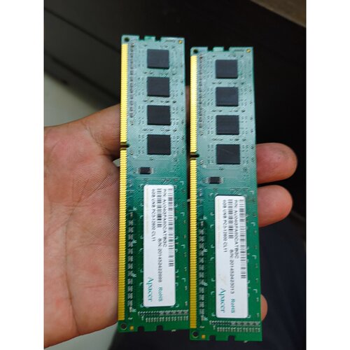 议价宇瞻ApacerDDR34GB内存条两根出维修