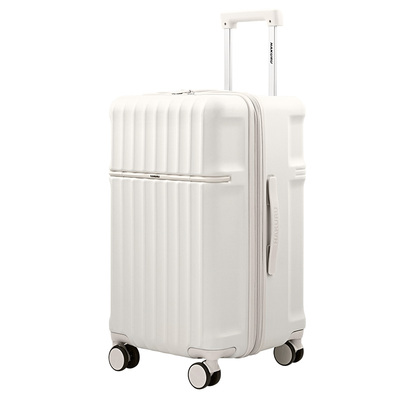 2025新款奶糕白24寸高颜值旅行箱