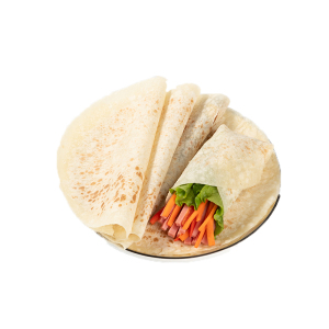 手工春饼皮薄饼烫面烙馍春卷皮山东单饼卷饼皮面饼商用即食早餐饼