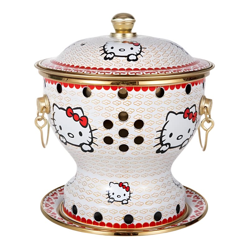 景泰蓝纯铜加厚HelloKitty小火锅