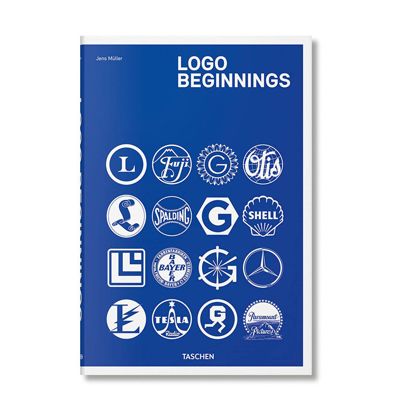 【现货】英文原版 商标起源 Logo Beginnings 字体图案标志平面设计 正版进口书籍画册 善优图书