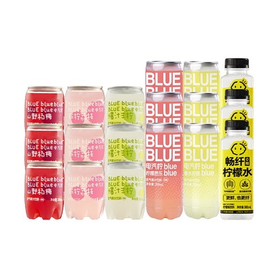 柠檬共和国气泡果汁饮料