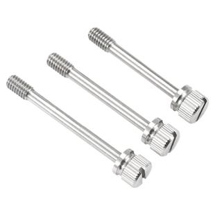 304不锈钢松不脱螺钉开槽GB839手拧防松不脱出高头滚花螺丝M2-M8