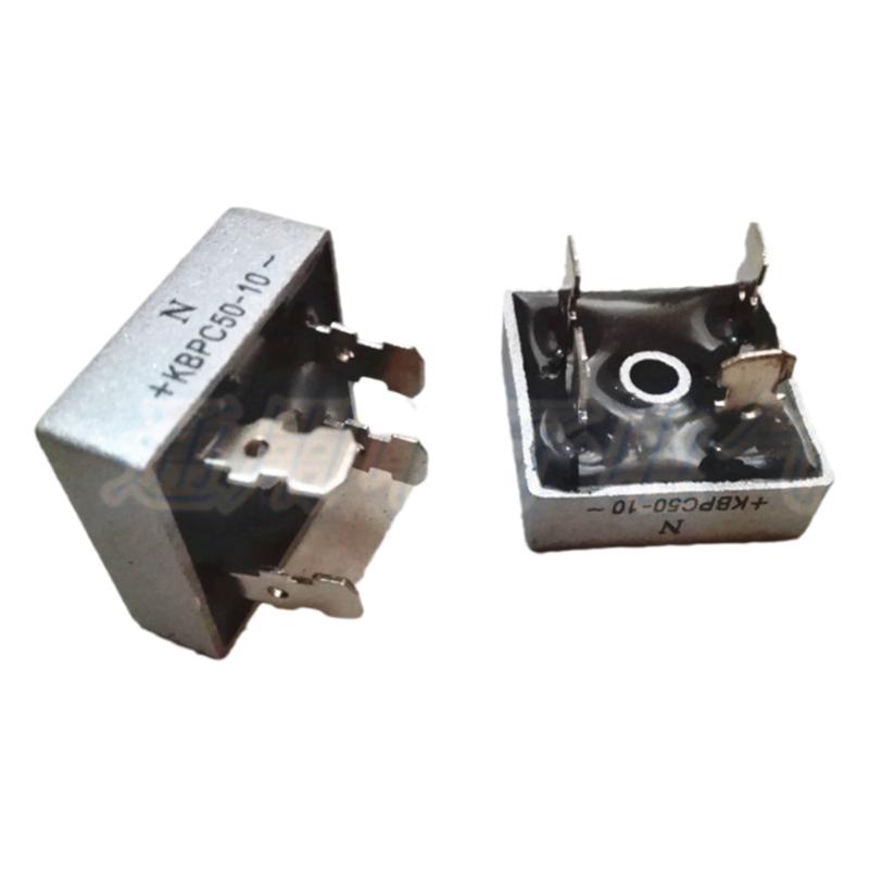 整流桥 KBPC 5010 桥堆 桥块 50A 30A 20A 15A 10A 5A 铜脚1000V
