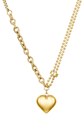 JAY送女友爱心项链礼物