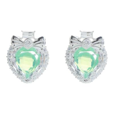 白昼小熊同款牧野之春女耳环