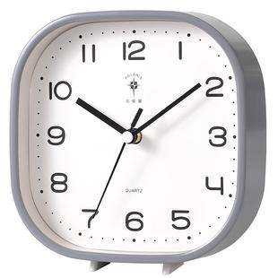 北极星小台钟客厅座钟简约现代静音座挂两用卧室儿童房床头小闹钟