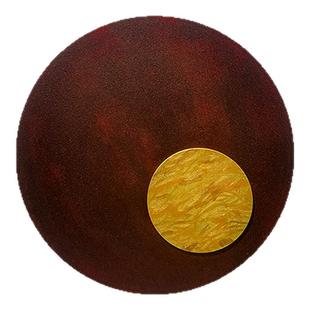 余烬猜想现代简约砂岩装饰画客厅餐边柜玄关卧室高级感实物装置画