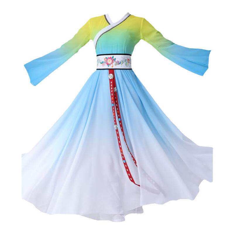 扇子舞桃李杯艺考服舞蹈千织万丝