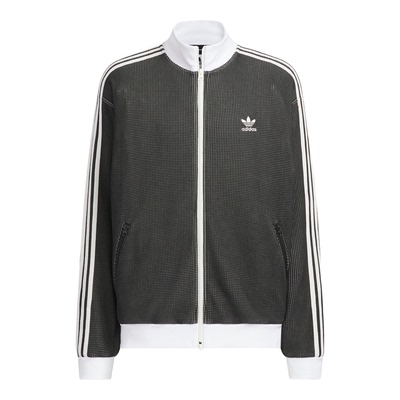 Adidas/阿迪达斯正品三叶草男士宽松三条纹休闲外套KC2619