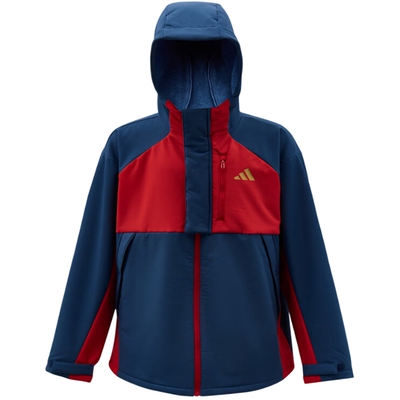 Adidas阿迪达斯男大童新款运动休闲舒适百搭时尚梭织夹克KV7009