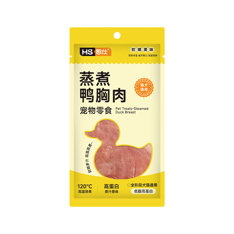 憨仕蒸煮鸭胸肉营养补水
