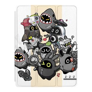 罗仕克绝区零适用ipad保护壳ipadpro带笔槽air5邦布4游戏mini6周边2021苹果11寸10第九代三折式3/2平板保护套