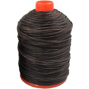 奥亿840D加粗扁蜡线皮革手缝线手工编织扁线绳3mm皮鞋上鞋线