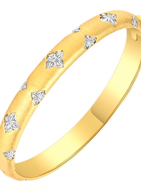 GXIAOXIAO高级百搭拉丝老花手镯