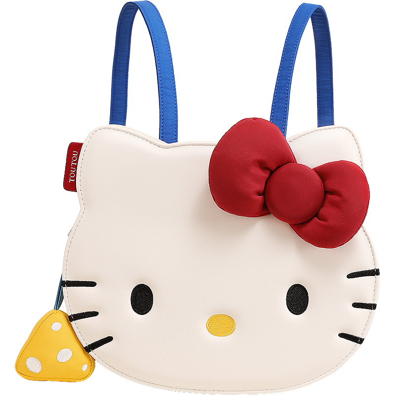 TOUTOUhellokitty三麗鷗凱蒂貓雙肩包可愛kt通勤大容量背包禮物女