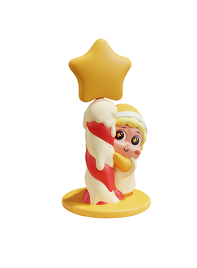 星星人转好运招财玄关桌面摆件高级感手办公仔电视柜装饰生日礼物