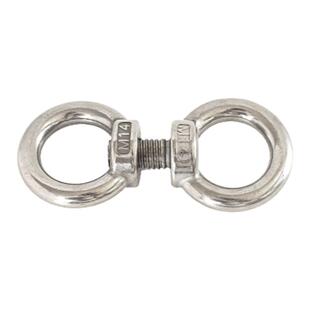 304不锈钢吊环螺丝螺母吊环螺母螺钉螺栓M3M4M5M6M8M10-M42M48