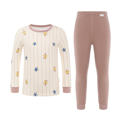 全棉时代儿童保暖内衣套装