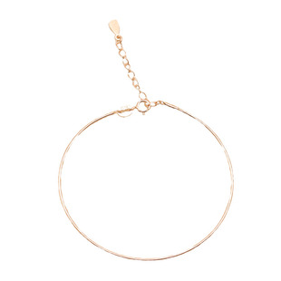 S925纯银螺丝手镯 手工DIY手链可串珠子针式穿心链手环银镀金手圈