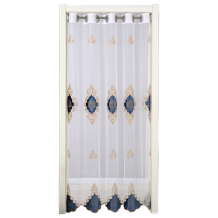 24新款夏季免打孔纱门帘网红高级感防蚊蝇通风北欧隔断帘卧室厨房