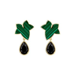 Lola Rose罗拉玫瑰 Ivy 英国常青藤进口耳钉女款生日礼物