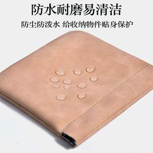 收纳包自动闭合蓝牙有线挂脖耳机袋适用苹果华为漫步者小米眼镜盒