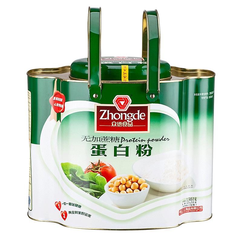 众德食品无加蔗糖蛋白粉1505g
