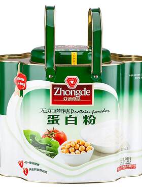 众德食品无加蔗糖蛋白粉1505g