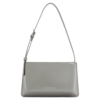 CHARLESKEITH简约通勤斜挎腋下包