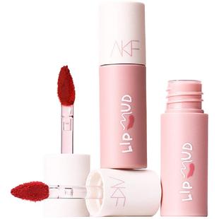 akf唇泥口红唇釉女M07小众平价学生款雾面哑光M08M01M09色afk持久