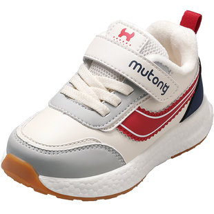 牧童儿童鞋子女童软底秋冬小童男童幼儿园运动鞋轻便休闲跑步鞋子